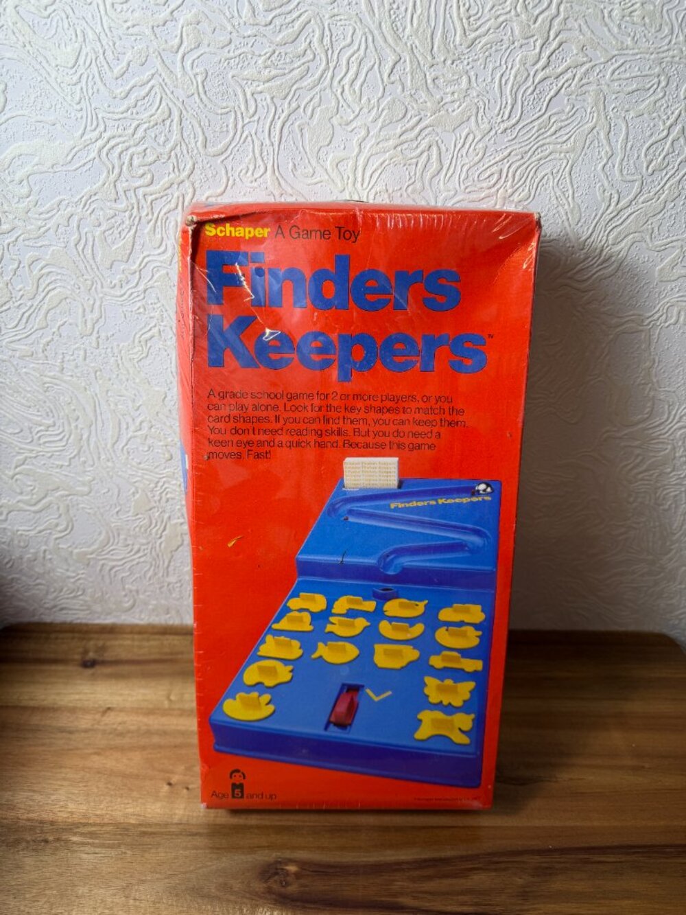 RARE VINTAGE Schaper Game Toy Finders Keepers 1977 NOS